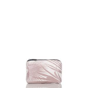 Mini Day Palms Pouch In Rose Gold🦎